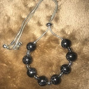 Onyx Gemstone bead bracelet